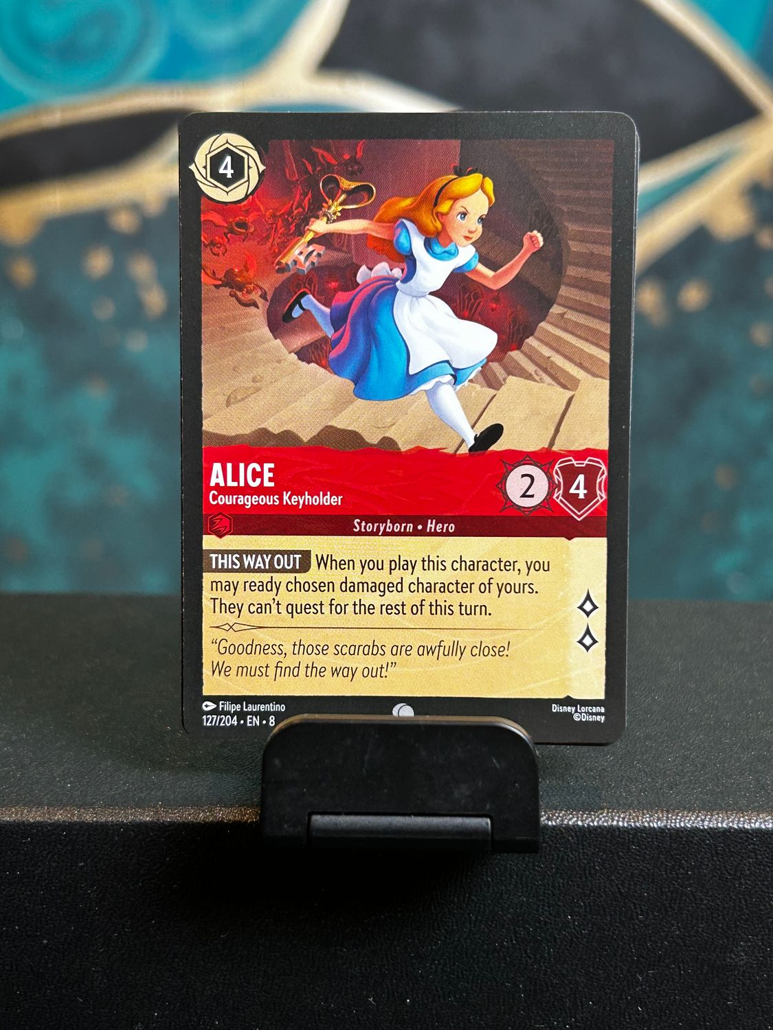 Alice - Courageous Keyholder  127/204 (ROJ)