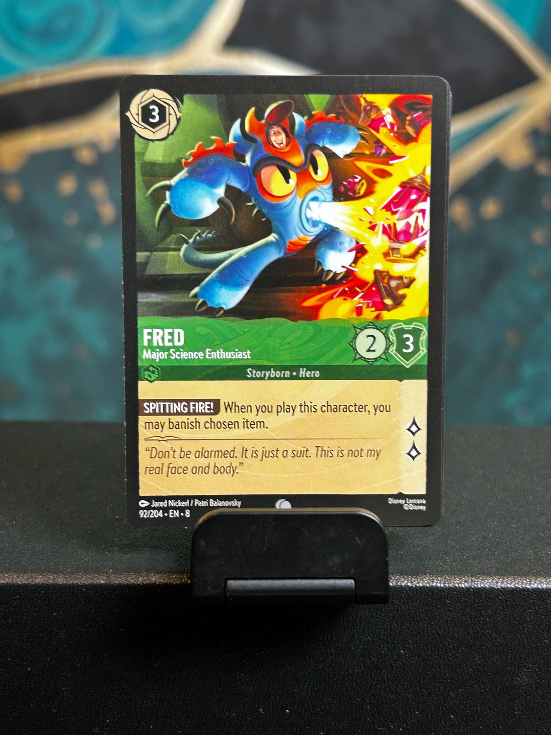 Fred - Major Science Enthusiast  92/204 (ROJ)