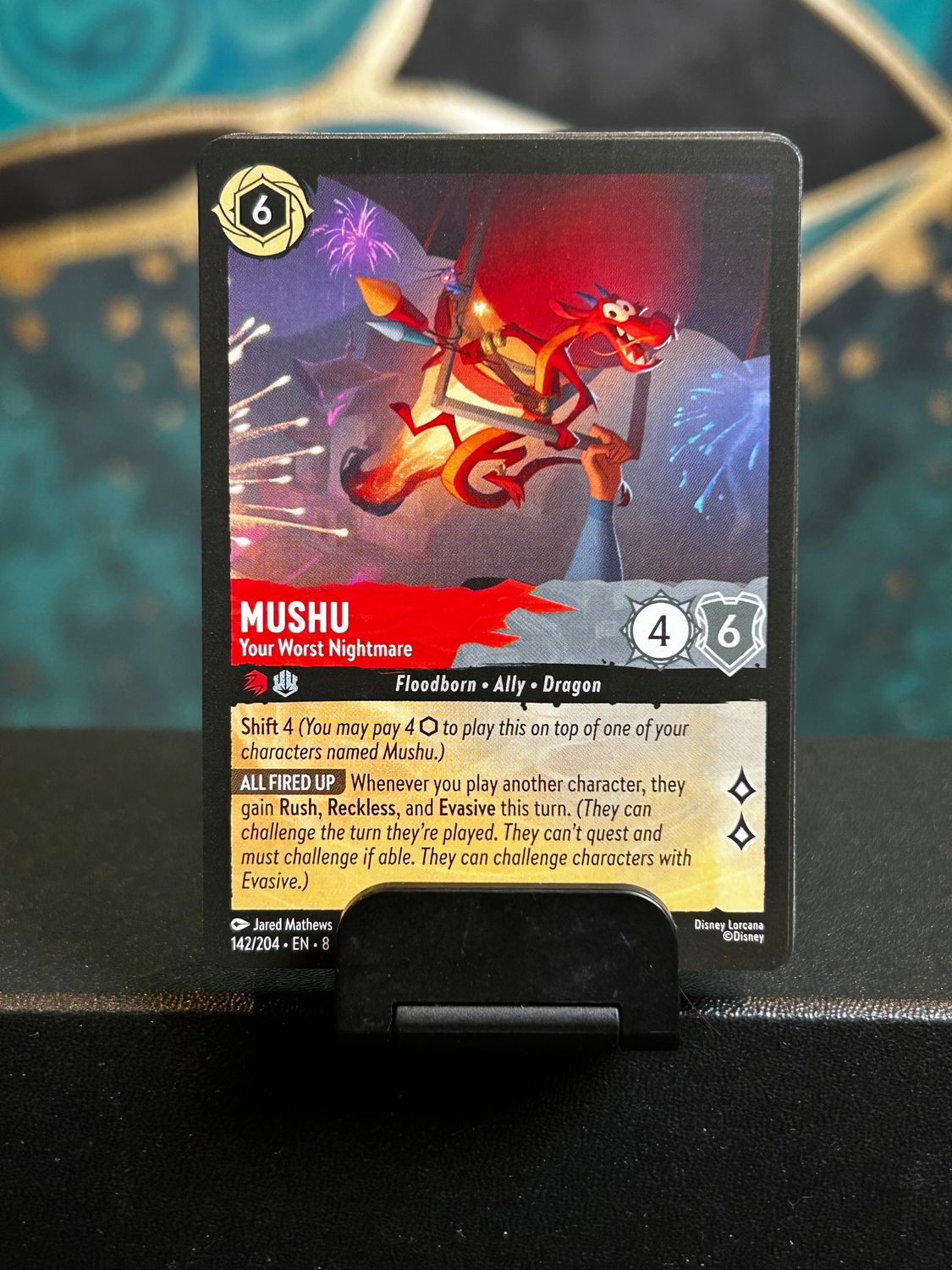 Mushu - Your Worst Nightmare  142/204 (ROJ)
