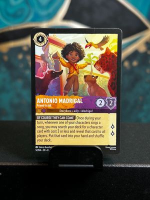 Antonio Madrigal - Friend to All  5/204 (ROJ)