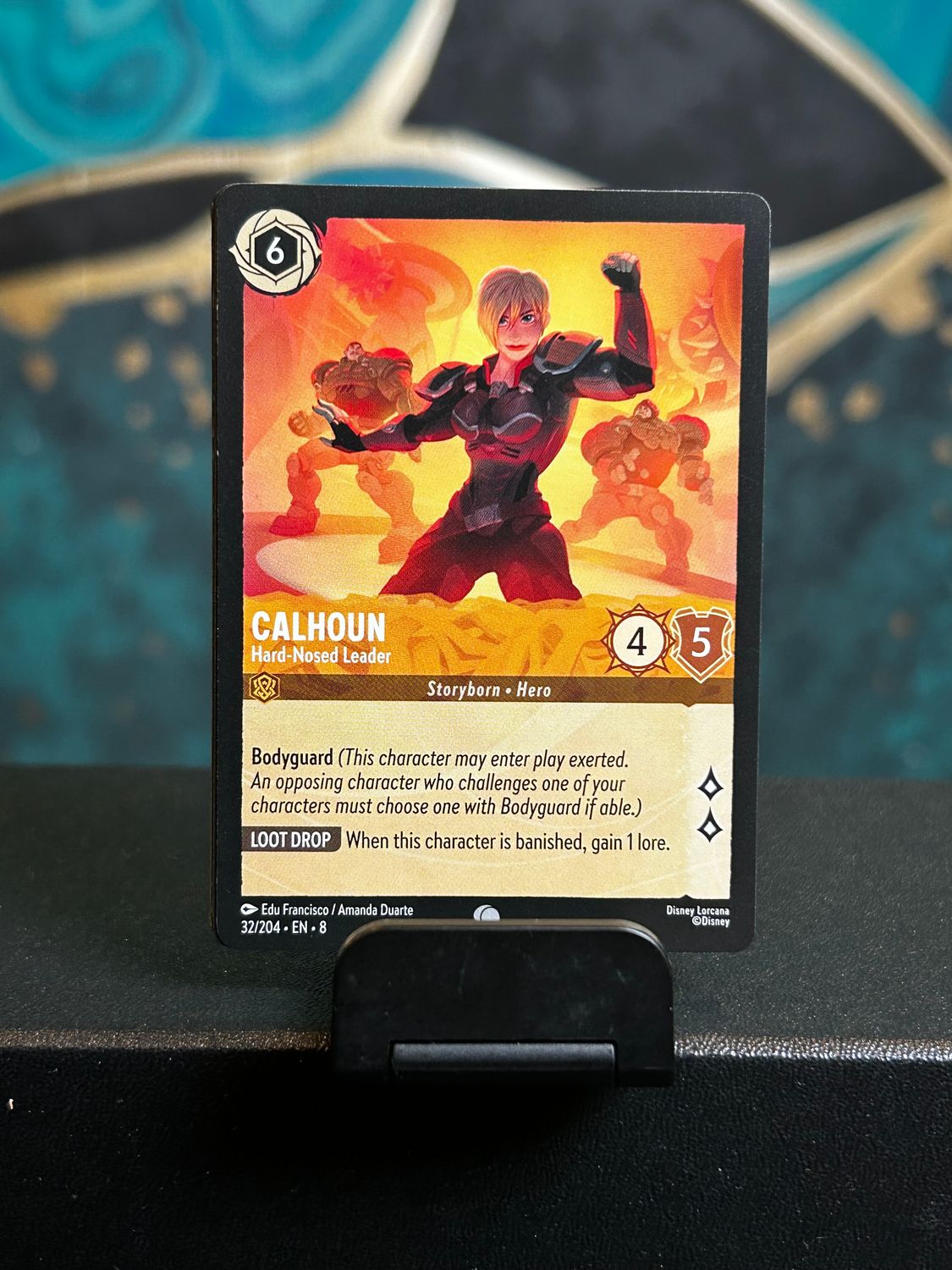 Calhoun - Hard‐Nosed Leader  32/204 (ROJ)