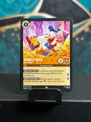 Donald Duck - Coin Collector  37/204 (ROJ)