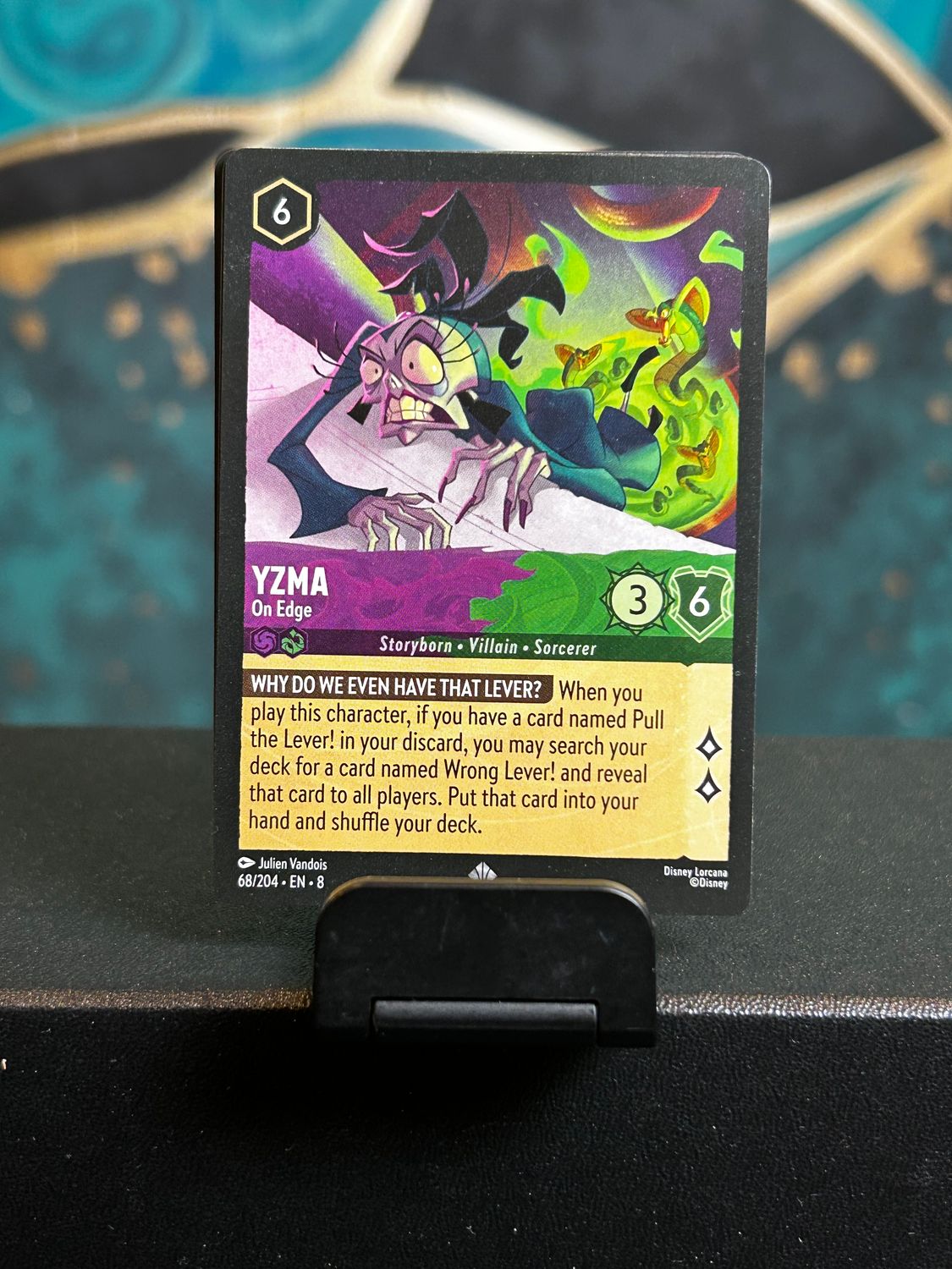 Yzma - On Edge  68/204 (ROJ)