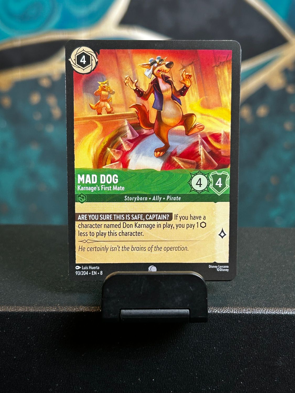 Mad Dog - Karnage's First Mate  93/204 (ROJ)