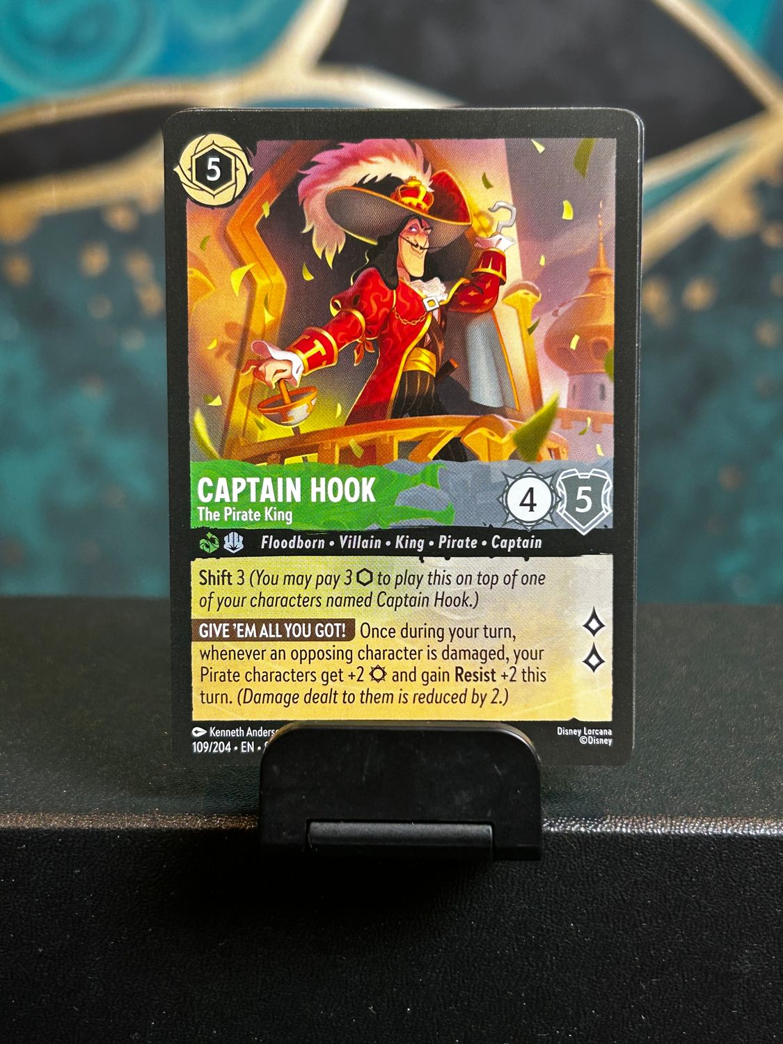 Captain Hook - The Pirate King  109/204 (ROJ)