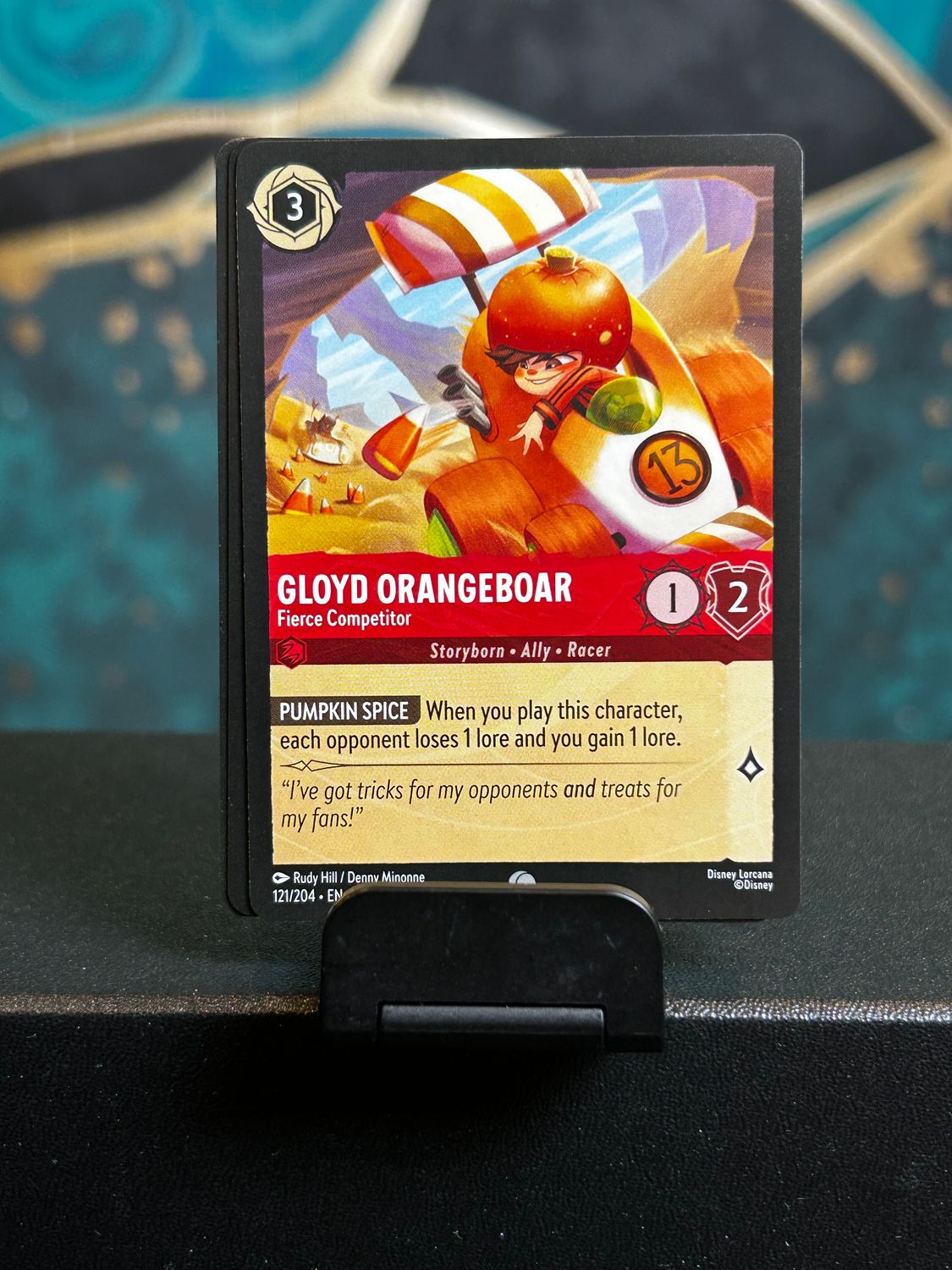 Gloyd Orangeboar - Fierce Competitor  121/204 (ROJ)