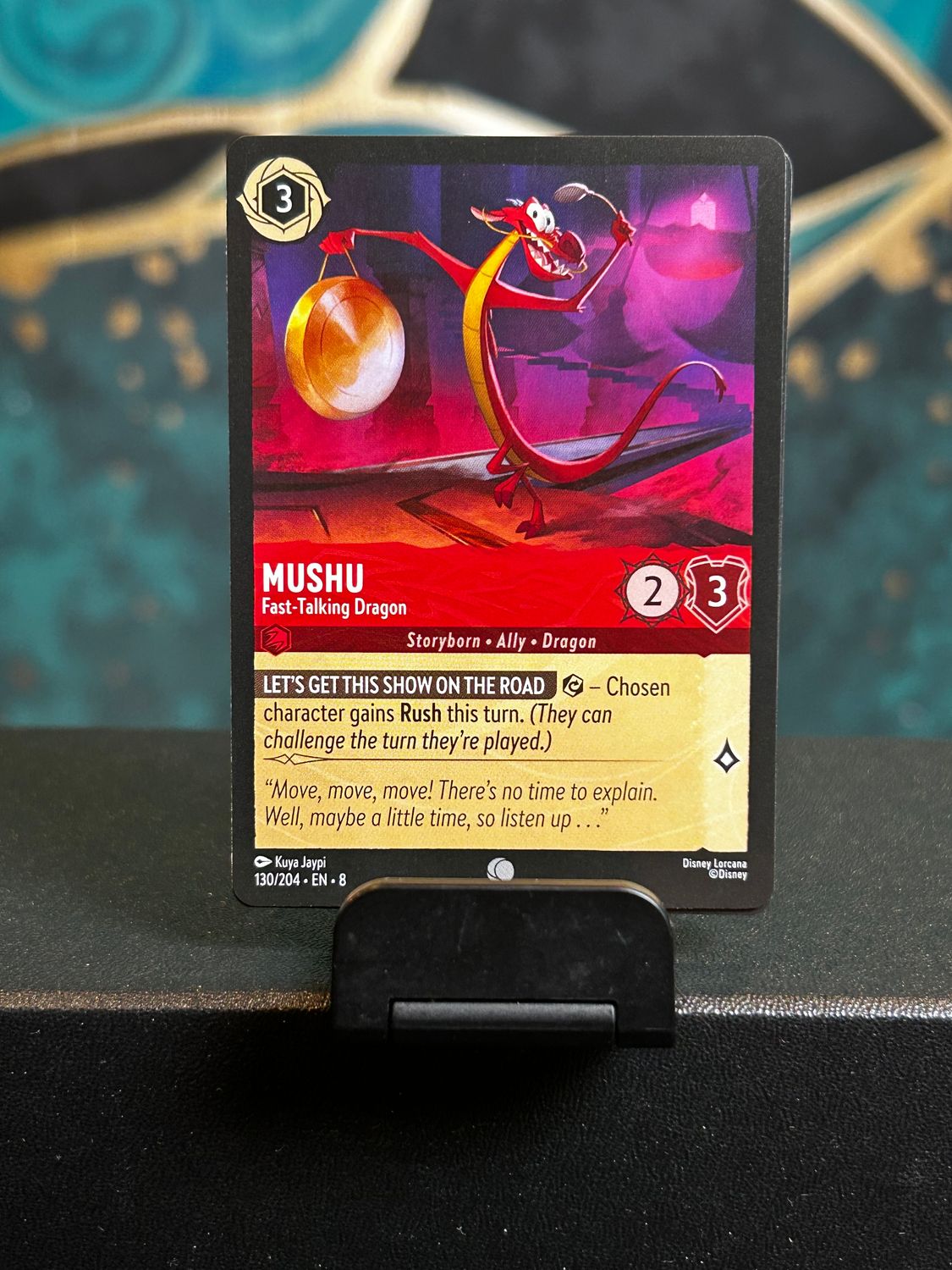 Mushu - Fast‐Talking Dragon  130/204 (ROJ)