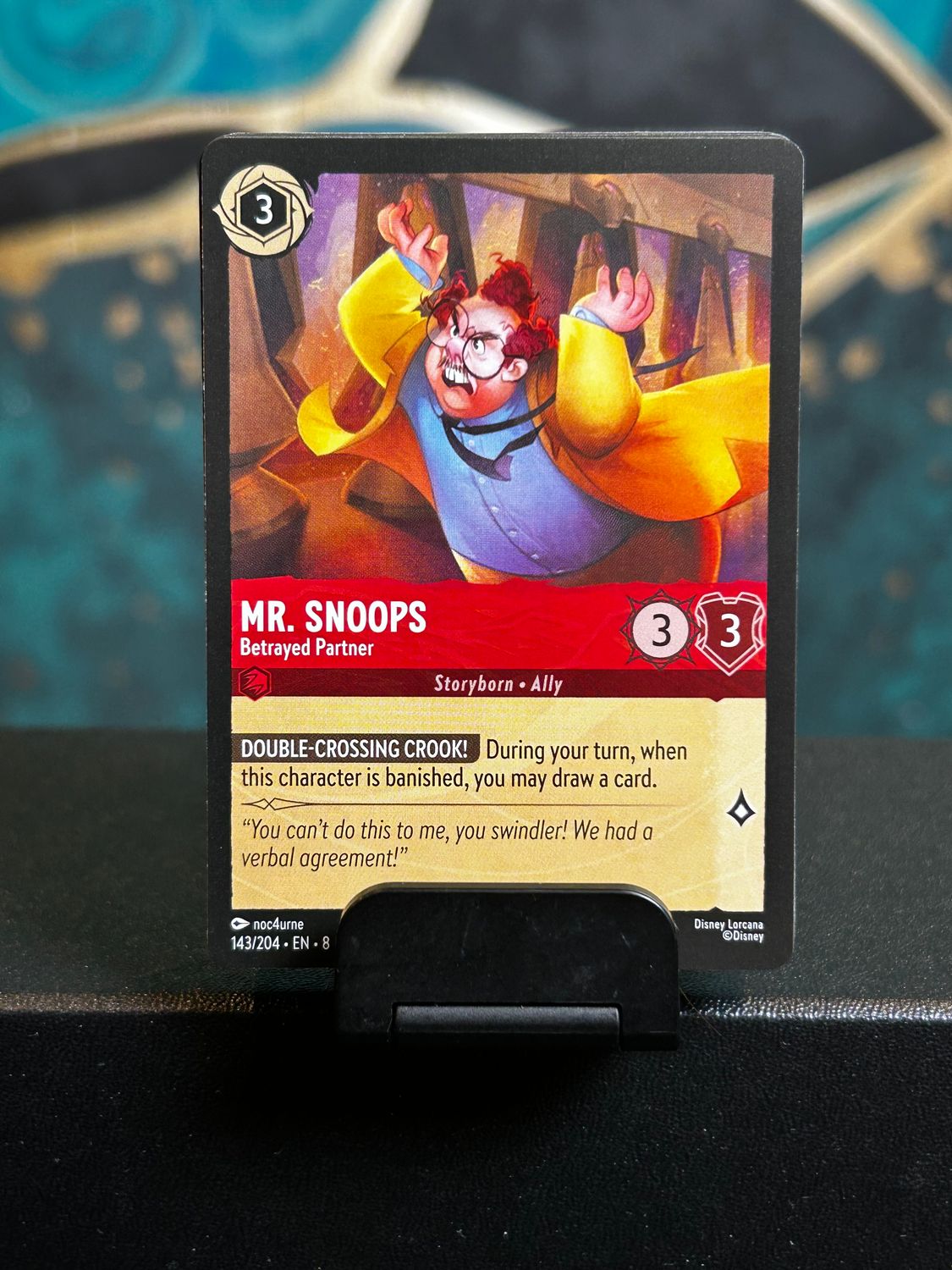 Mr. Snoops - Betrayed Partner  143/204 (ROJ)