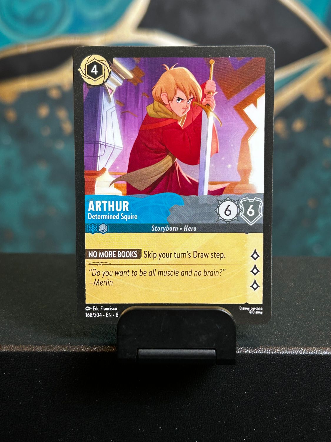 Arthur - Determined Squire  168/204 (ROJ)