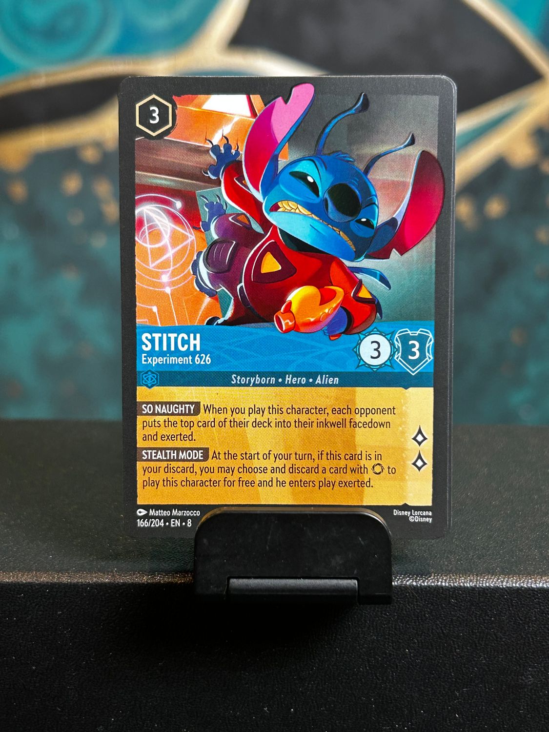 Stitch - Experiment 626  166/204 (ROJ)
