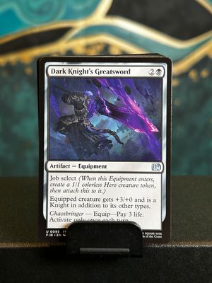 Dark Knight's Greatsword  (FIN)