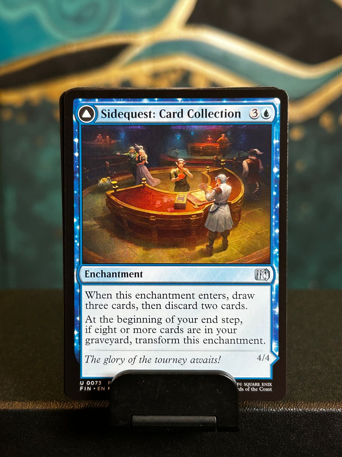 Sidequest: Card Collection // Magicked Card  (FIN)