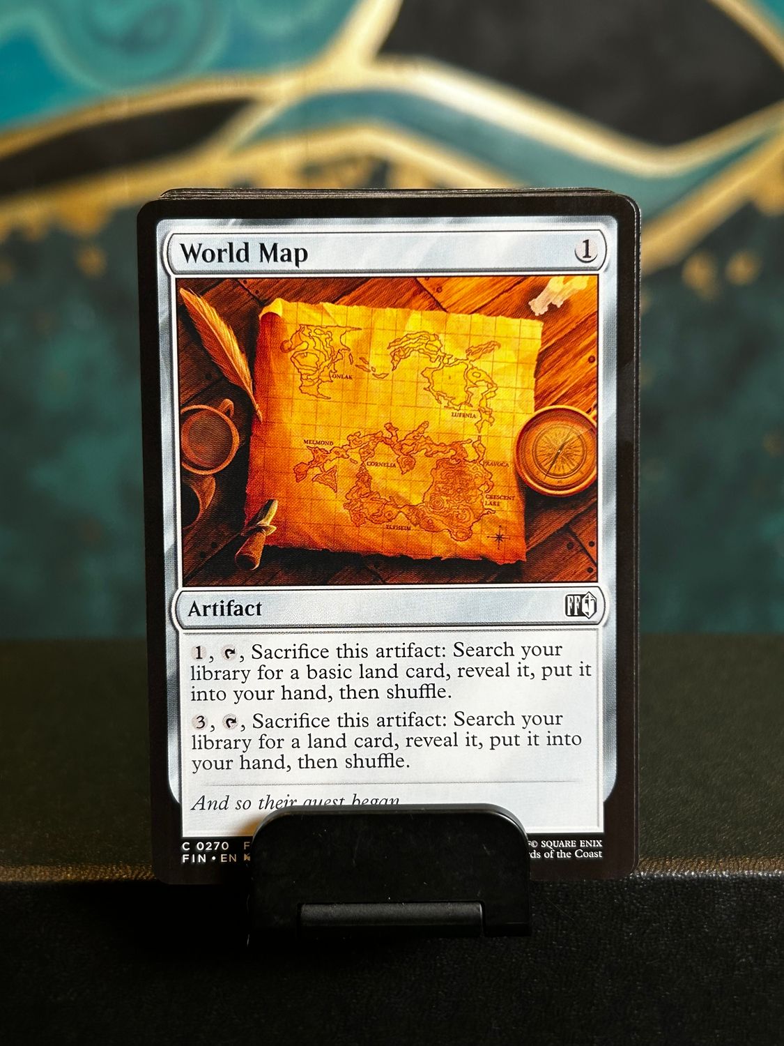 World Map  (FIN)