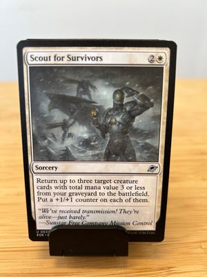 Scout for Survivors  (EOE)