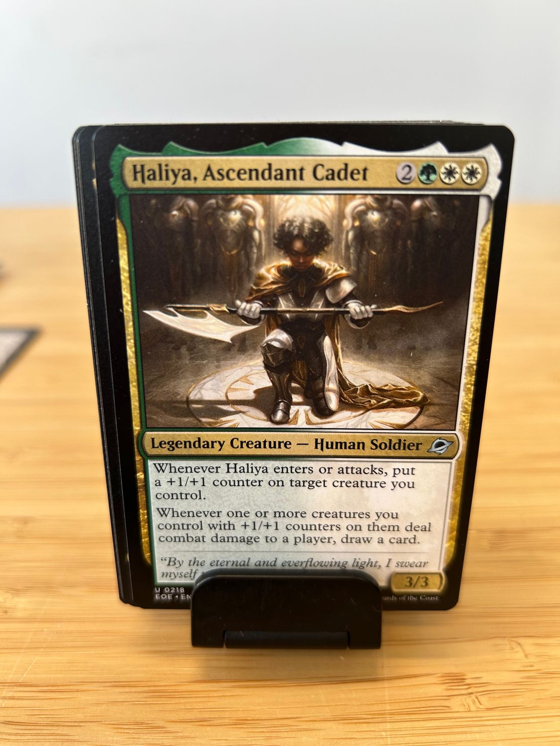 Haliya, Ascendant Cadet  (EOE)