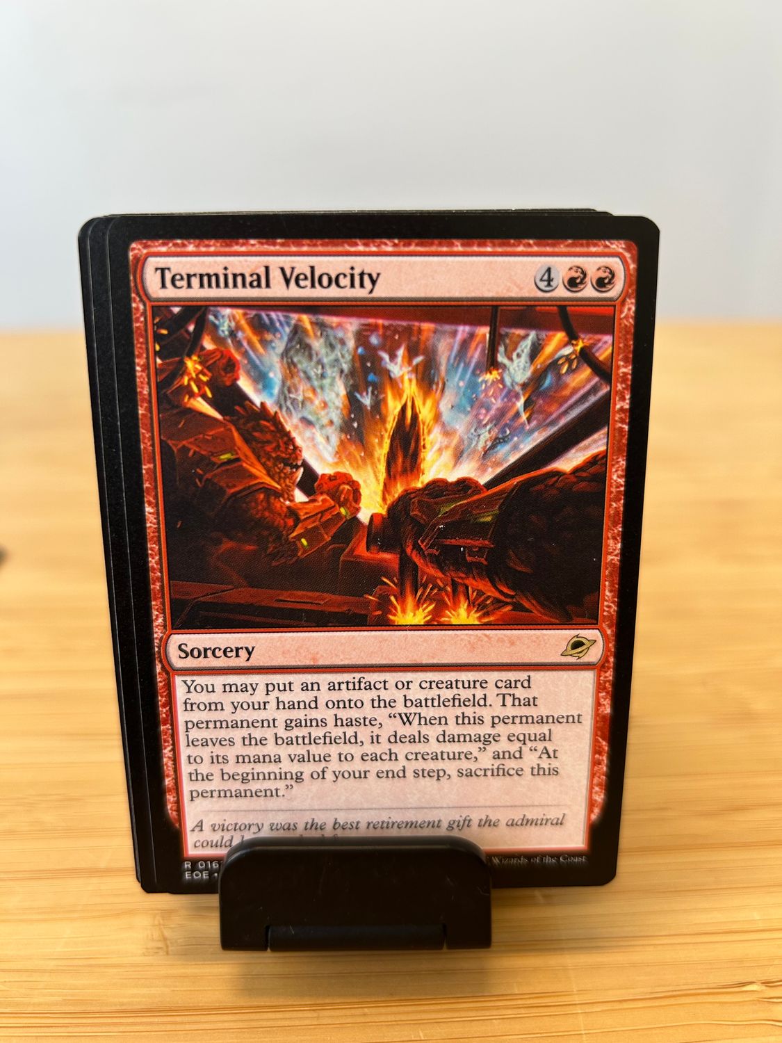 Terminal Velocity  (EOE)
