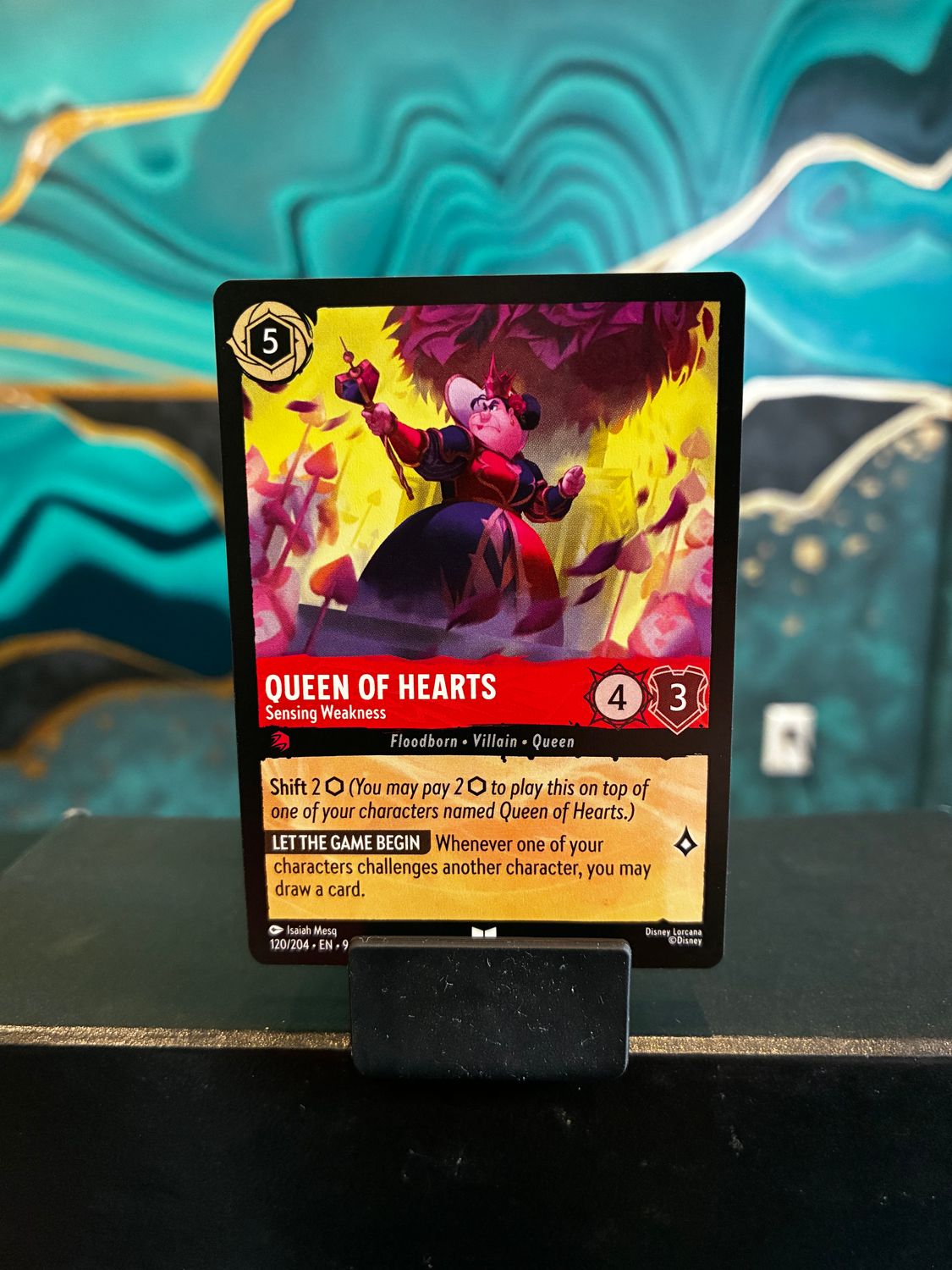 Queen of Hearts - Sensing Weakness  120 (FAB)