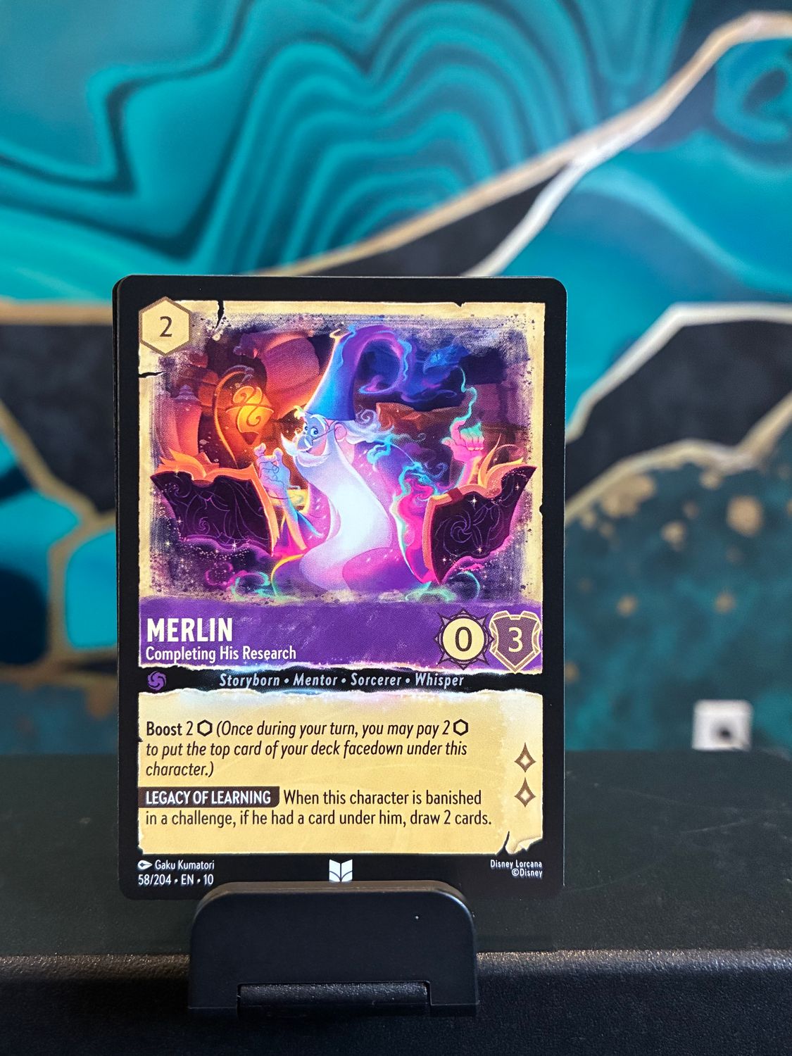 Merlin - Completing His Research  58/204 (WIW)