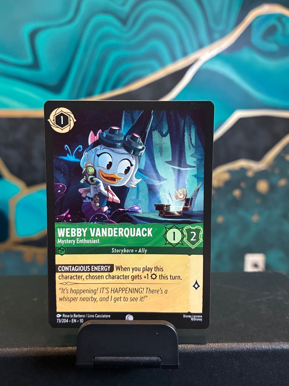 Webby Vanderquack - Mystery Enthusiast  73/204 (WIW)