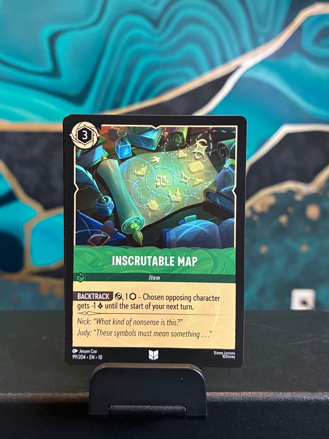Inscrutable Map  99/204 (WIW)