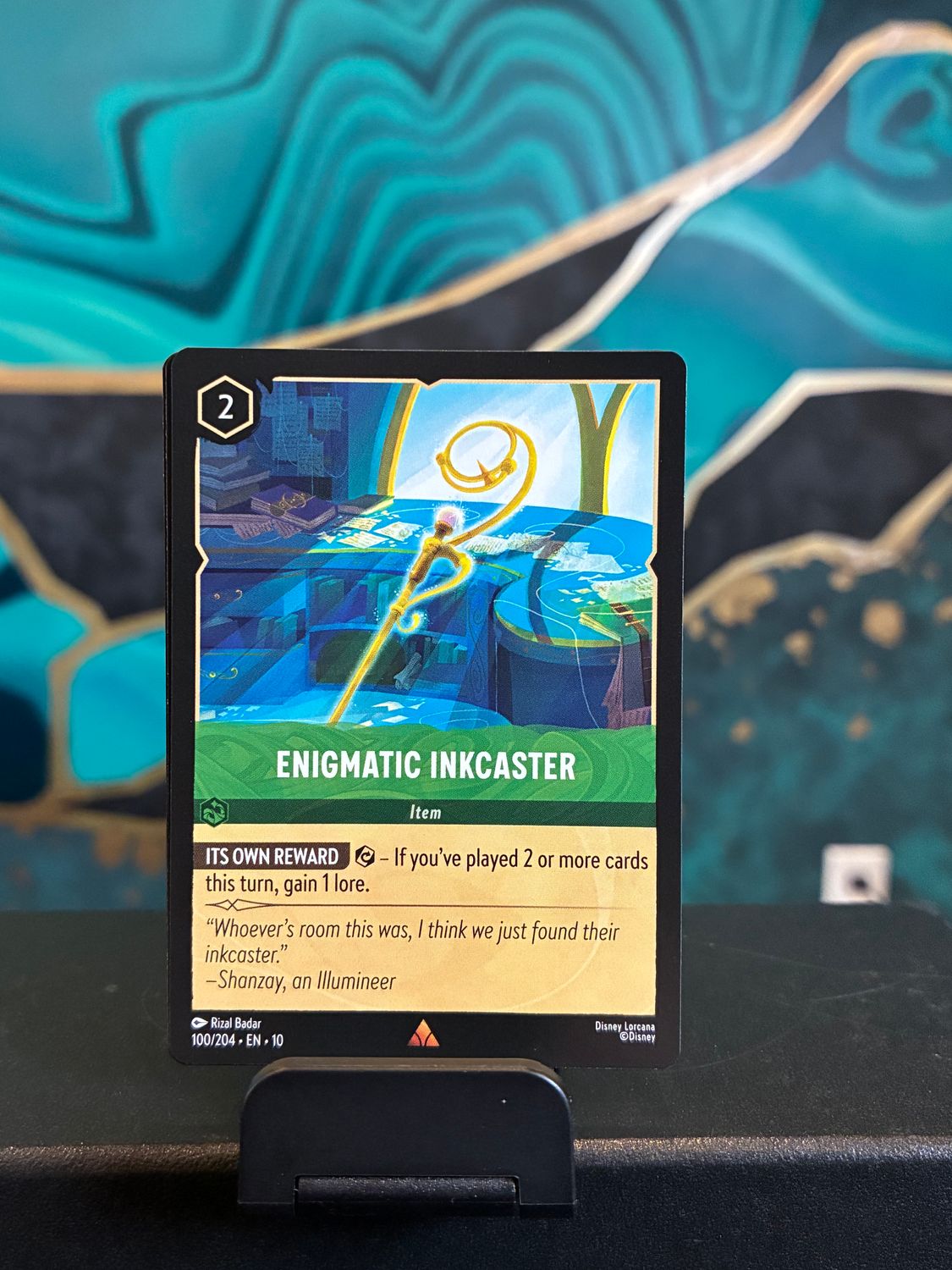 Enigmatic Inkcaster  100/204 (WIW)