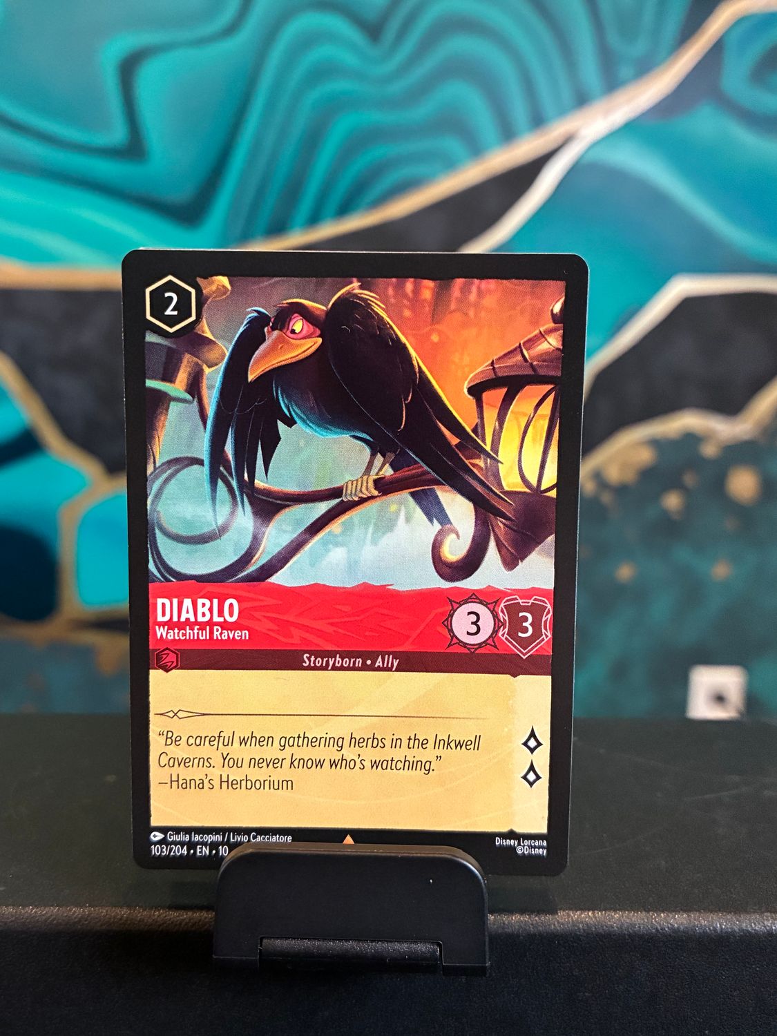 Diablo - Watchful Raven  103/204 (WIW)
