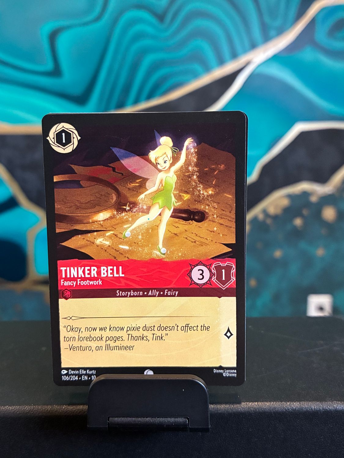 Tinker Bell - Fancy Footwork  106/204 (WIW)