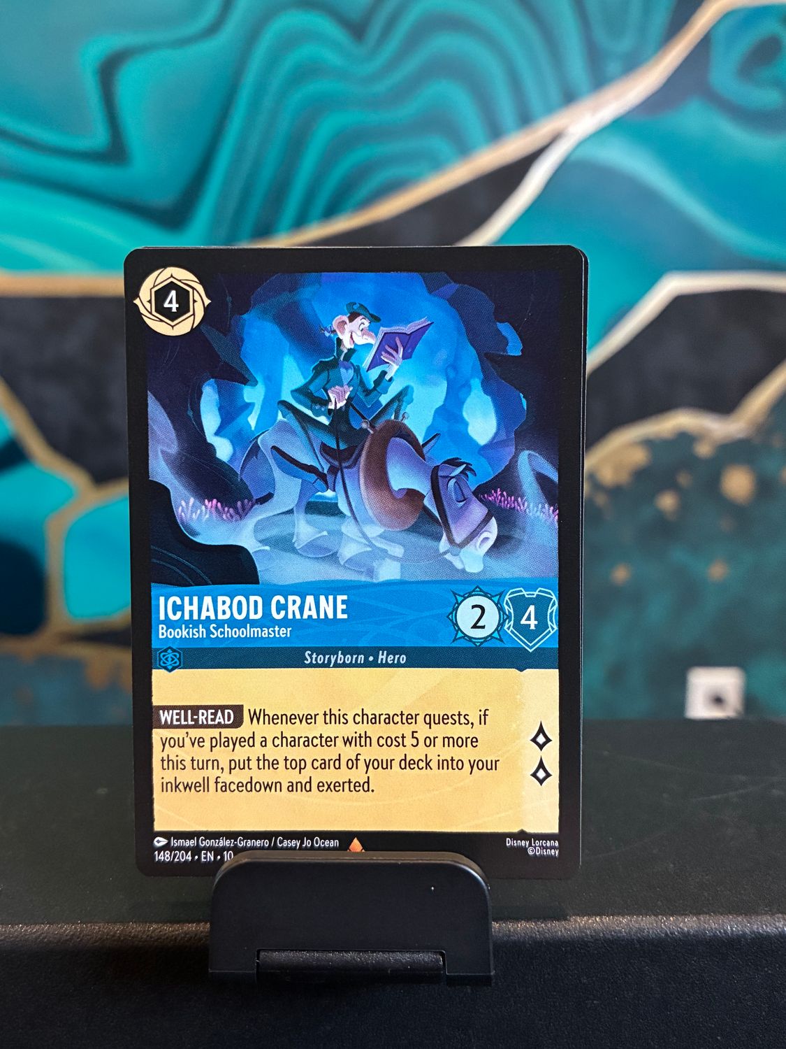 Ichabod Crane - Bookish Schoolmaster  148/204 (WIW)