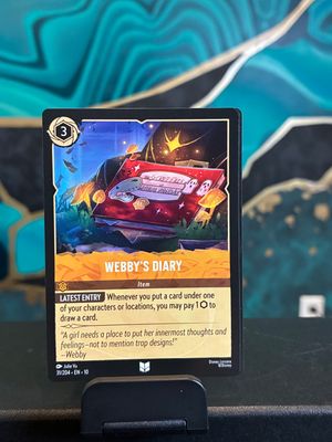 Webby's Diary  31/204 (WIW)