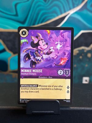 Minnie Mouse - Amethyst Champion  35/204 (WIW)