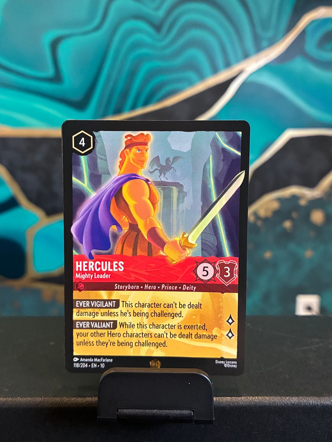 Hercules - Mighty Leader  118/204 (WIW)