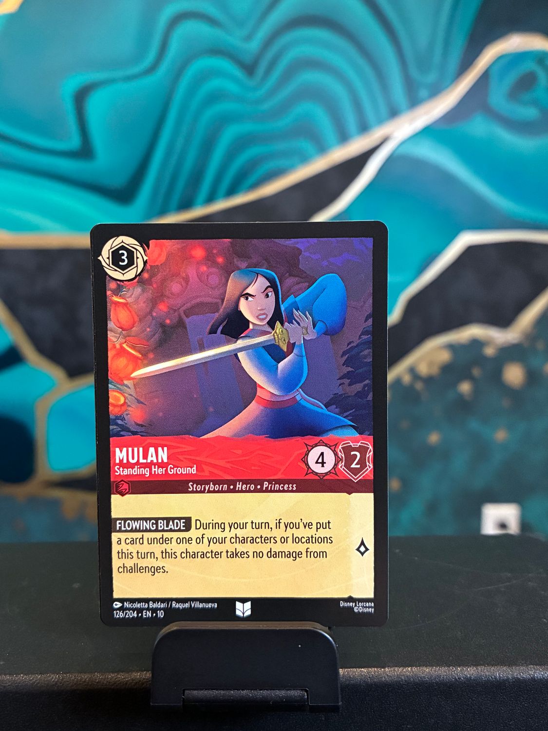 Mulan - Standing Her Ground  126/204 (WIW)
