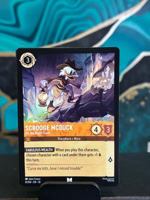 Scrooge McDuck - On the Right Track  8/204 (WIW)