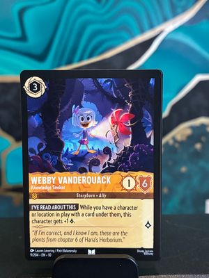 Webby Vanderquack - Knowledge Seeker  9/204 (WIW)