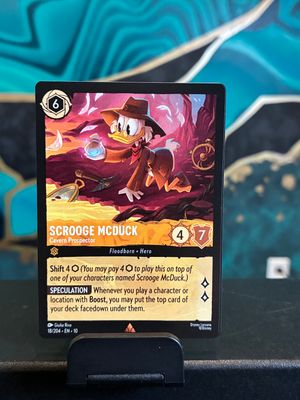 Scrooge McDuck - Cavern Prospector  18/204 (WIW)