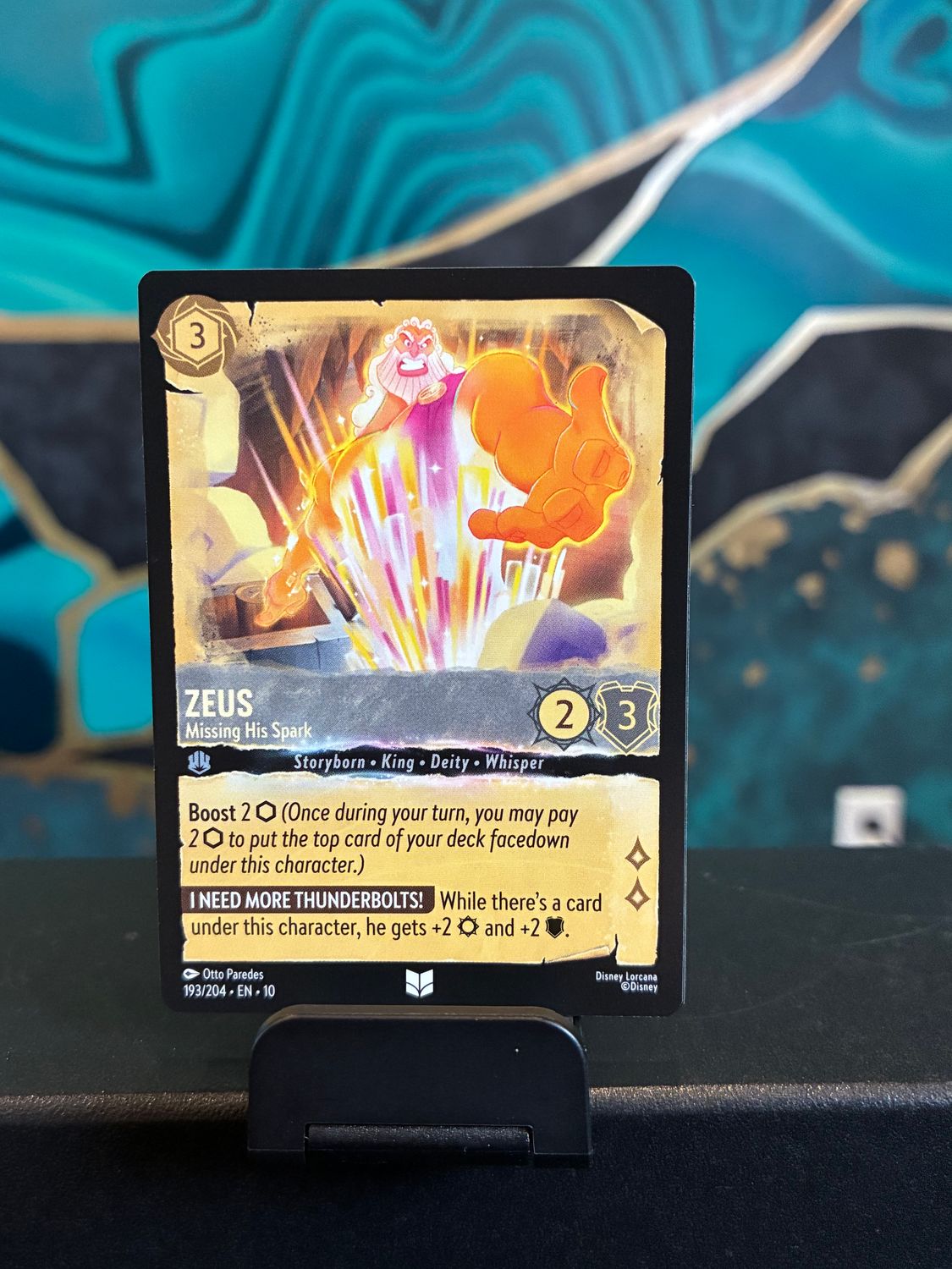 Zeus - Missing His Spark  193/204 (WIW)