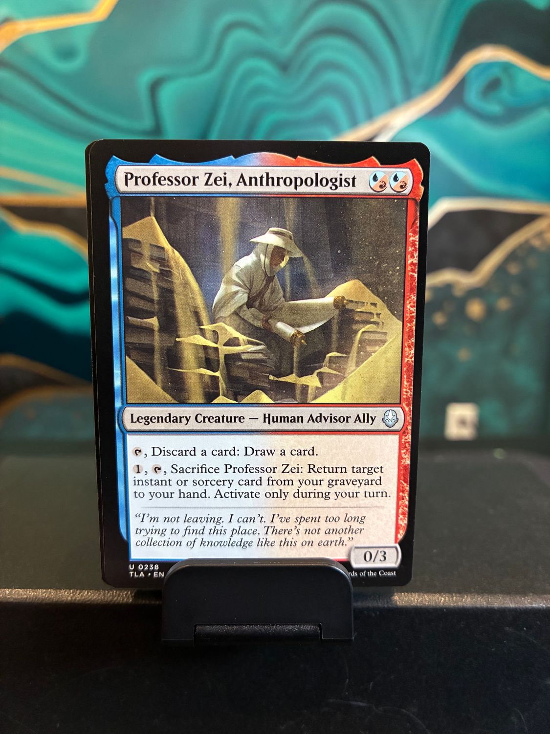 Professor Zei, Anthropologist  (TLA)