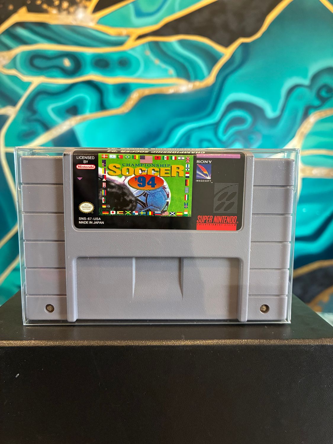 Championship Soccer '94  (SNES)