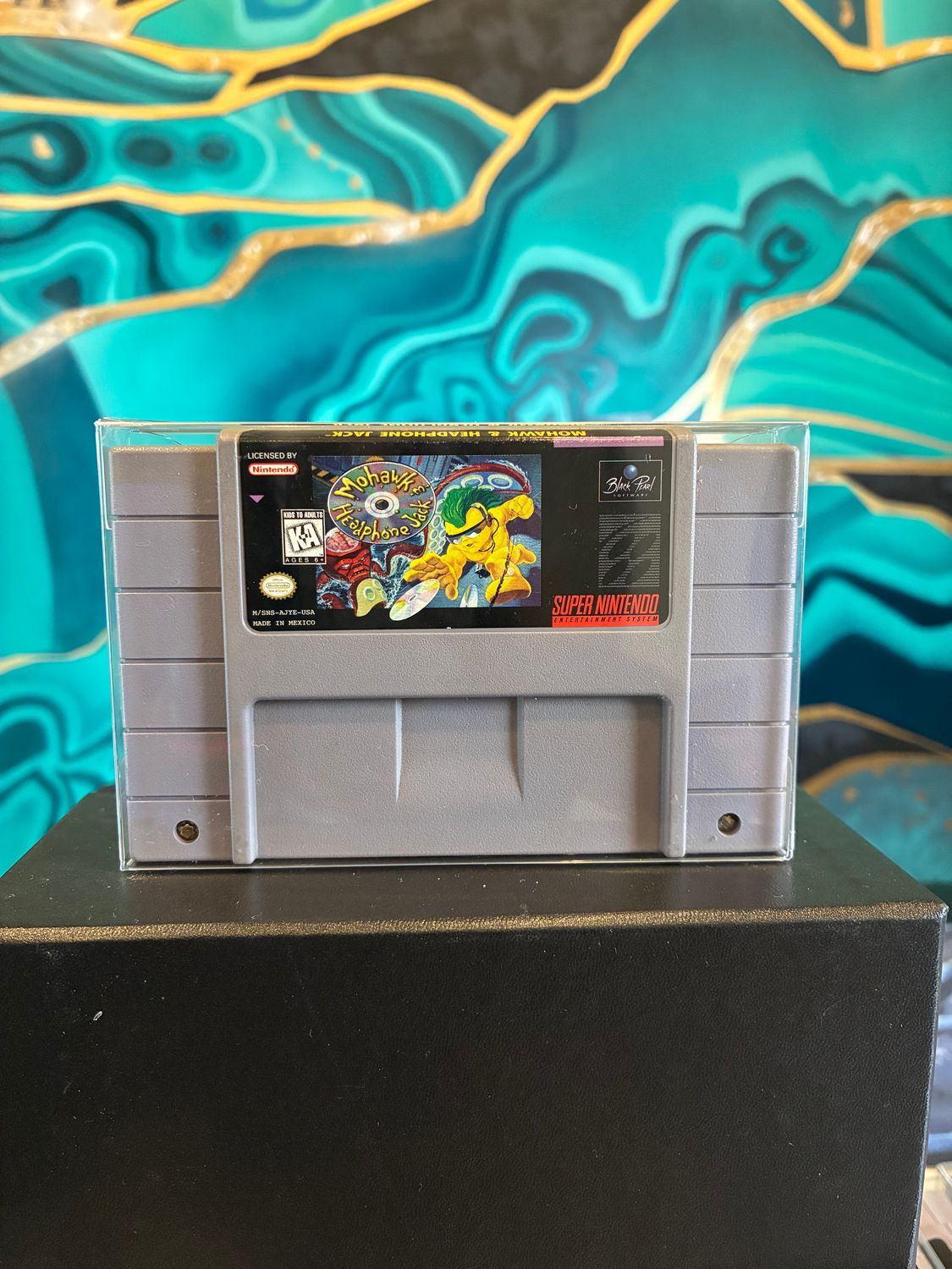 Mohawk and Headphone Jack  (SNES)