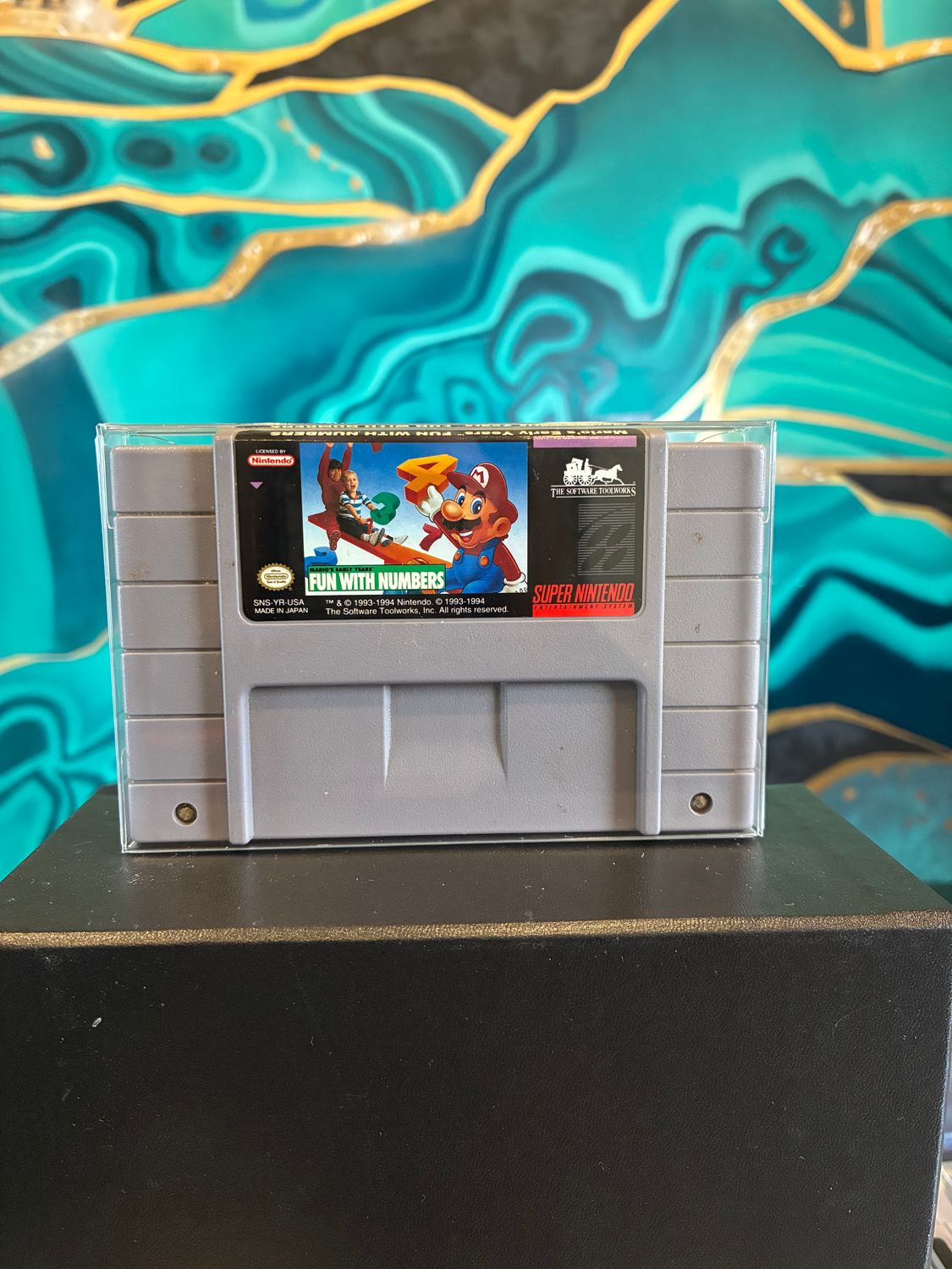 Mario's Early Years Fun With Numbers  (SNES)