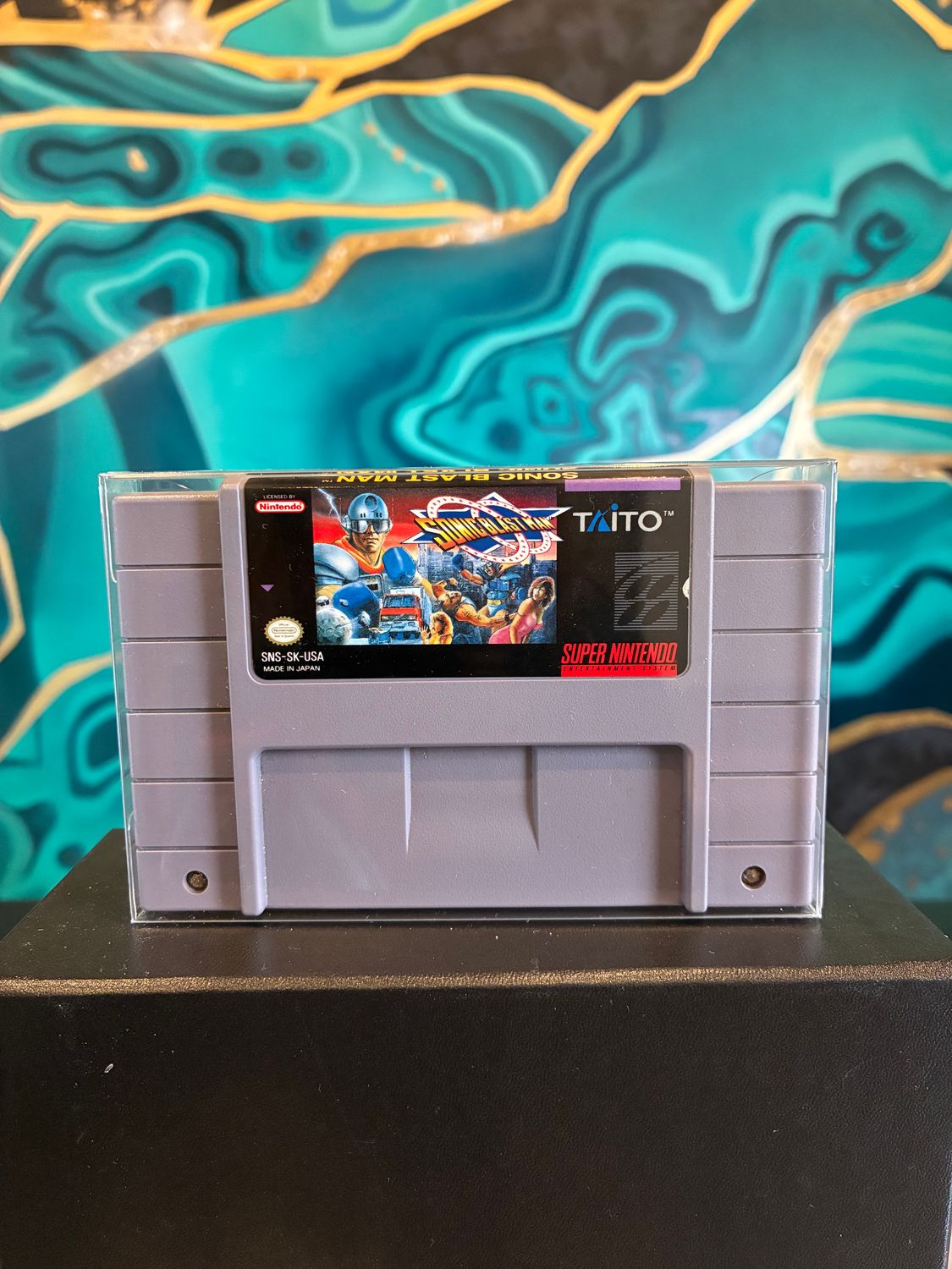 Sonic Blast Man  (SNES)