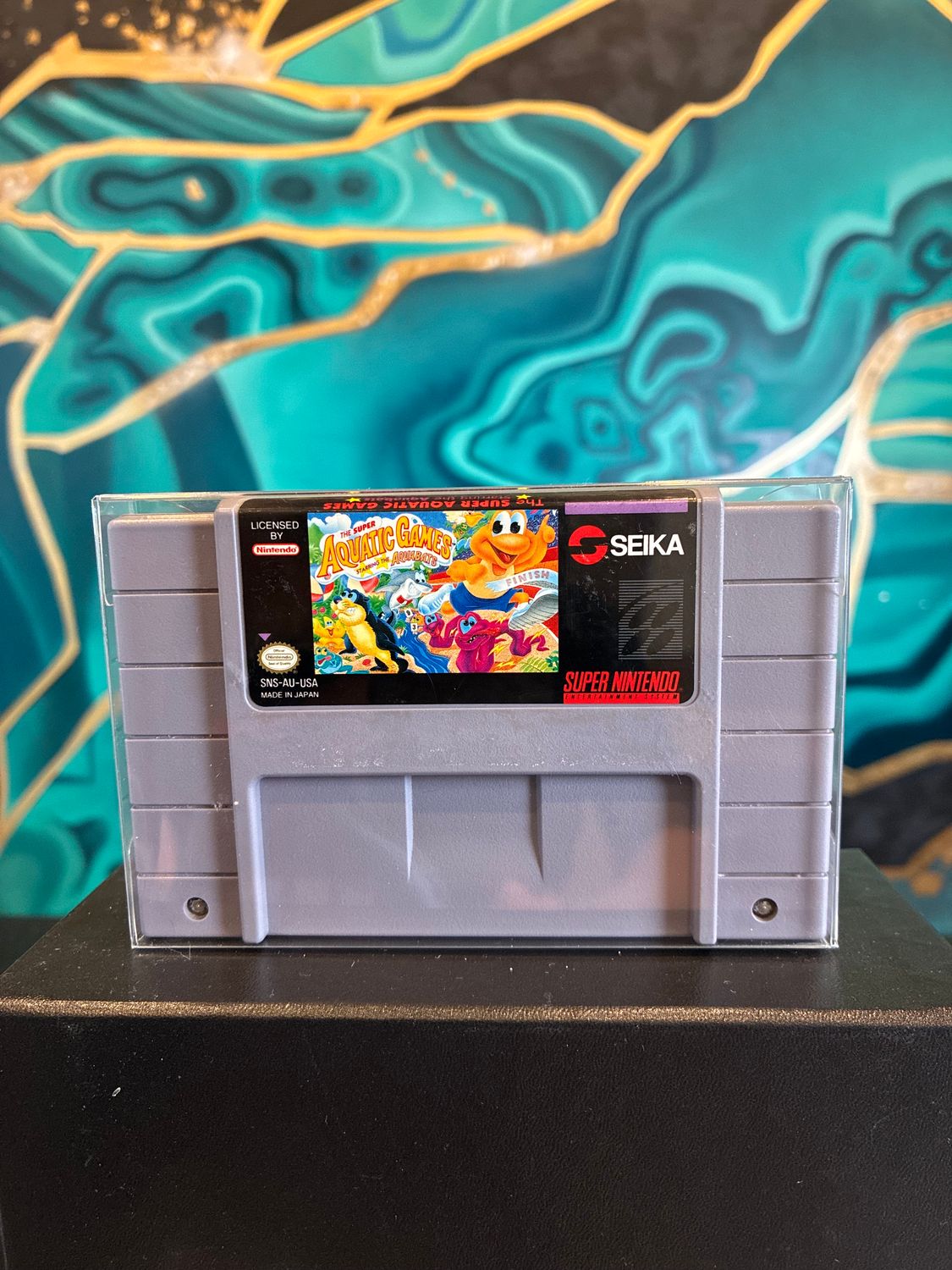 Super Aquatic Games  (SNES)