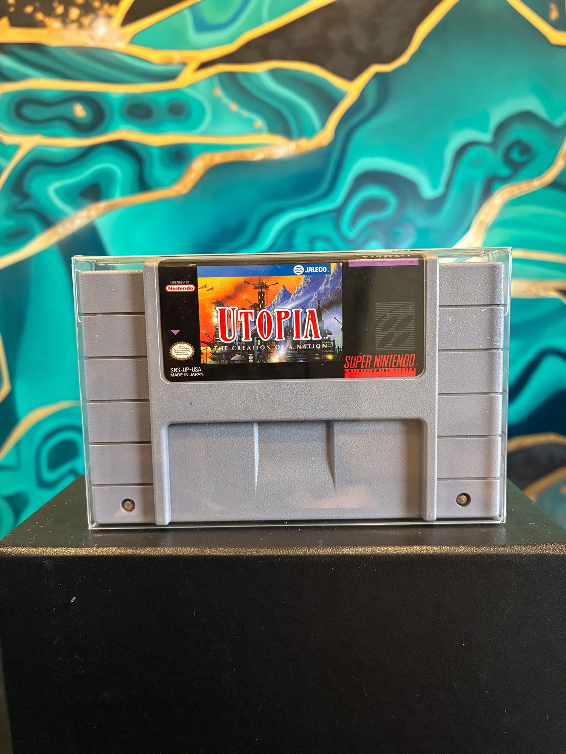 Utopia The Creation of a Nation  (SNES)