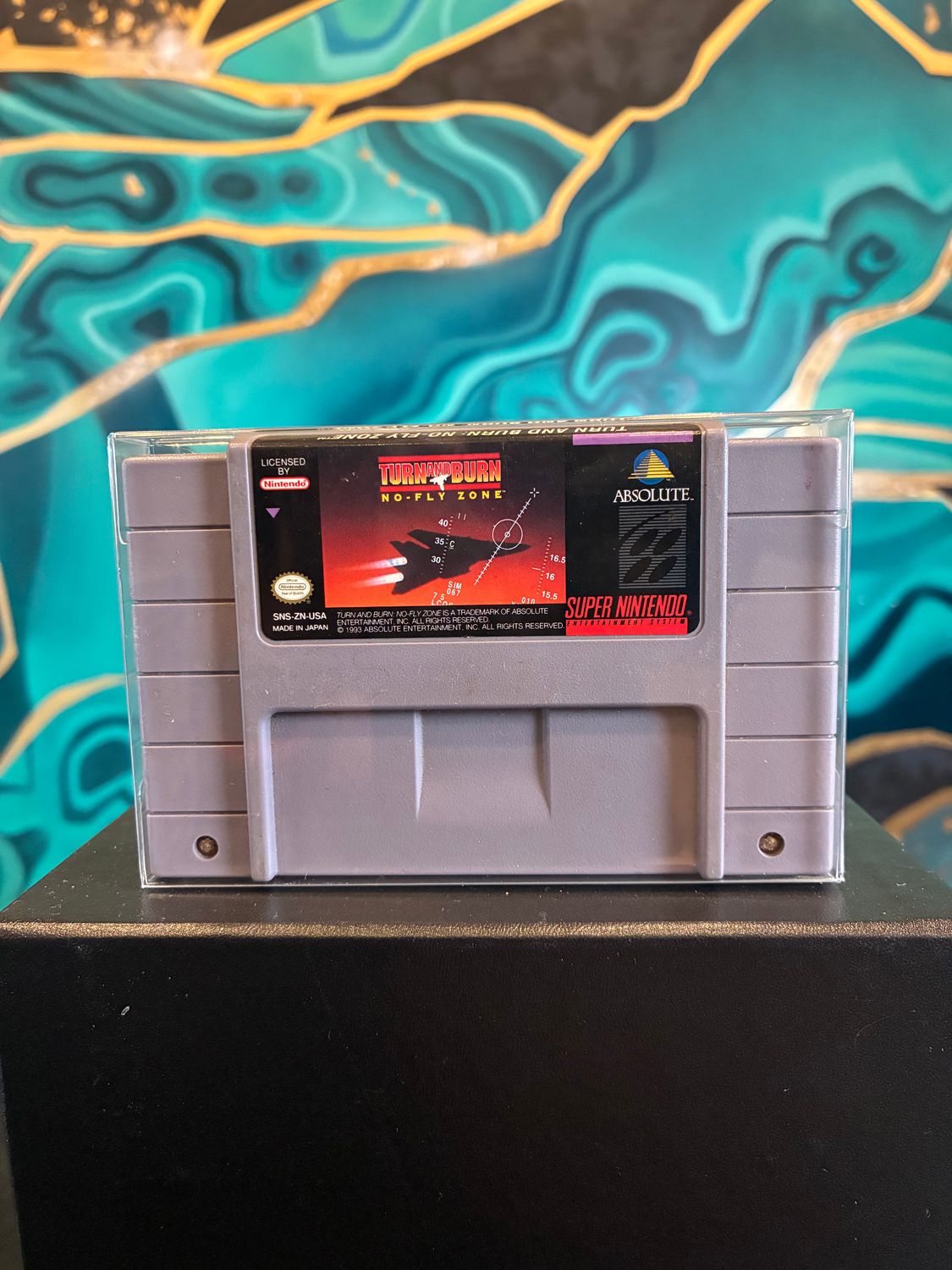 Turn and Burn No Fly Zone  (SNES)