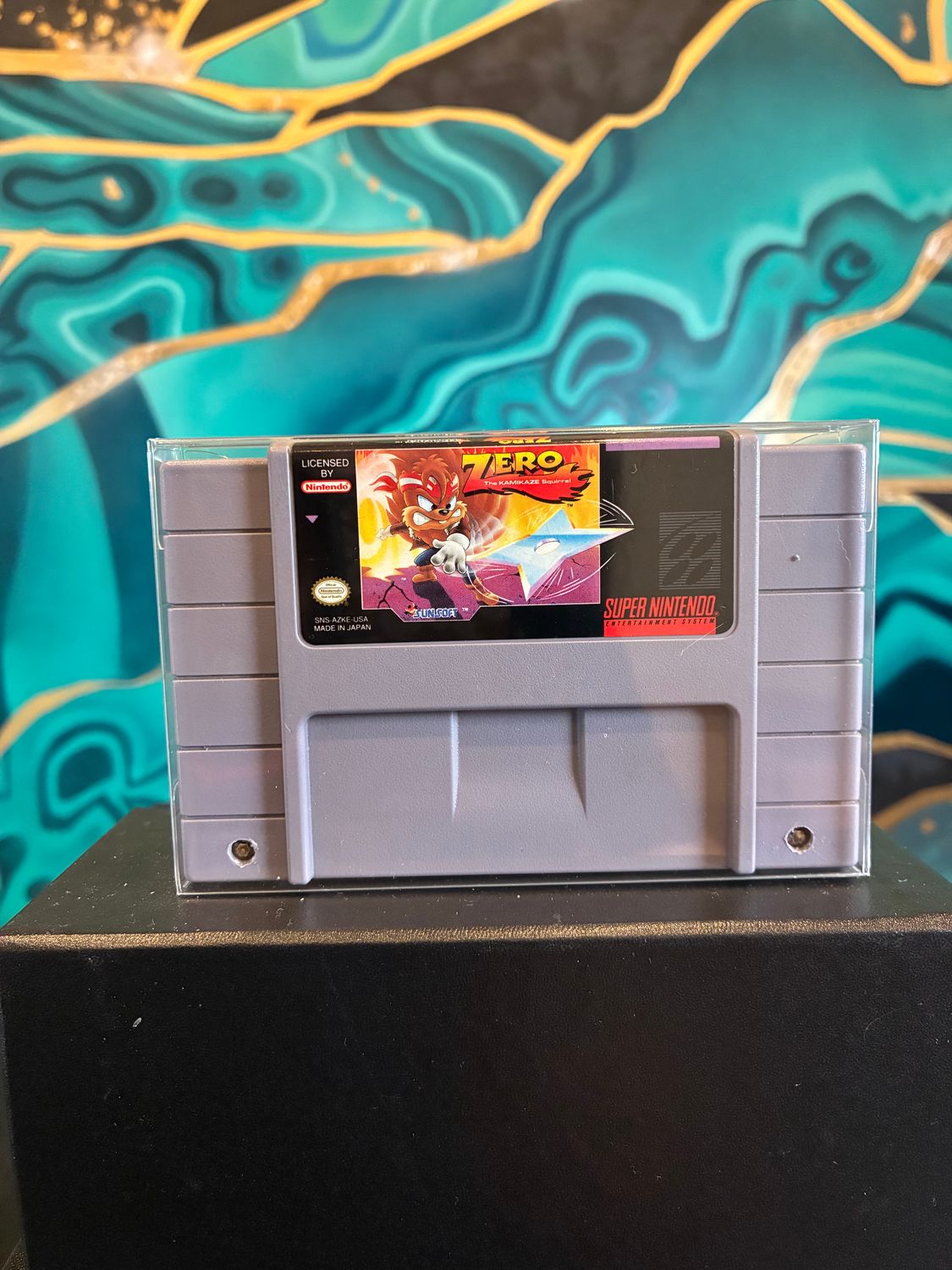 Zero the Kamikaze Squirrel  (SNES)