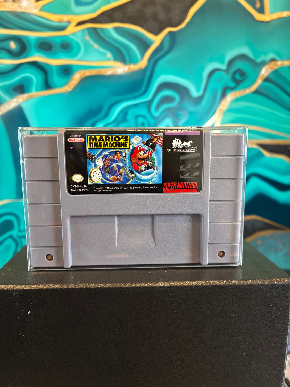 Mario's Time Machine  (SNES)