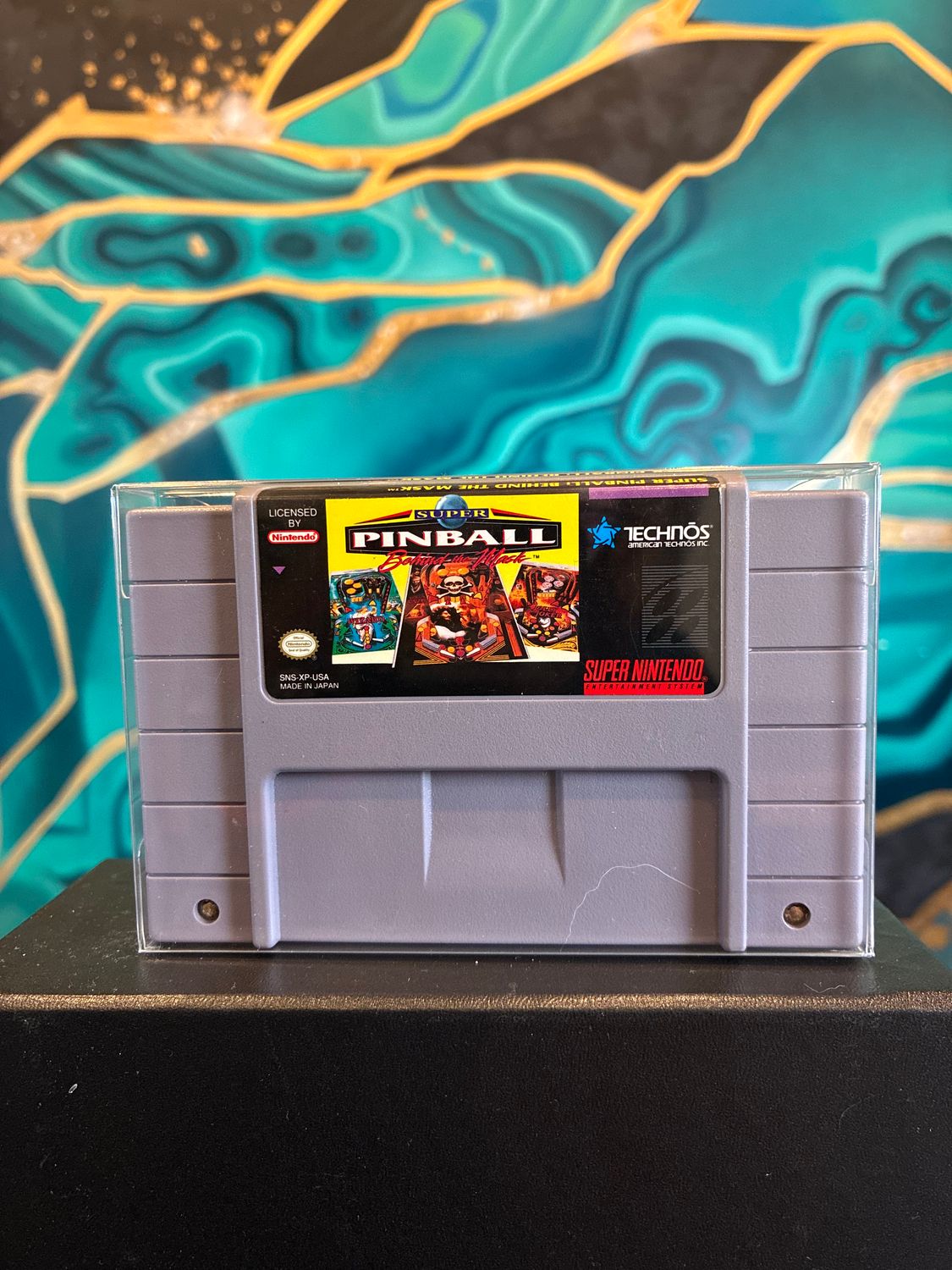 Super Pinball Behind the Mask  (SNES)