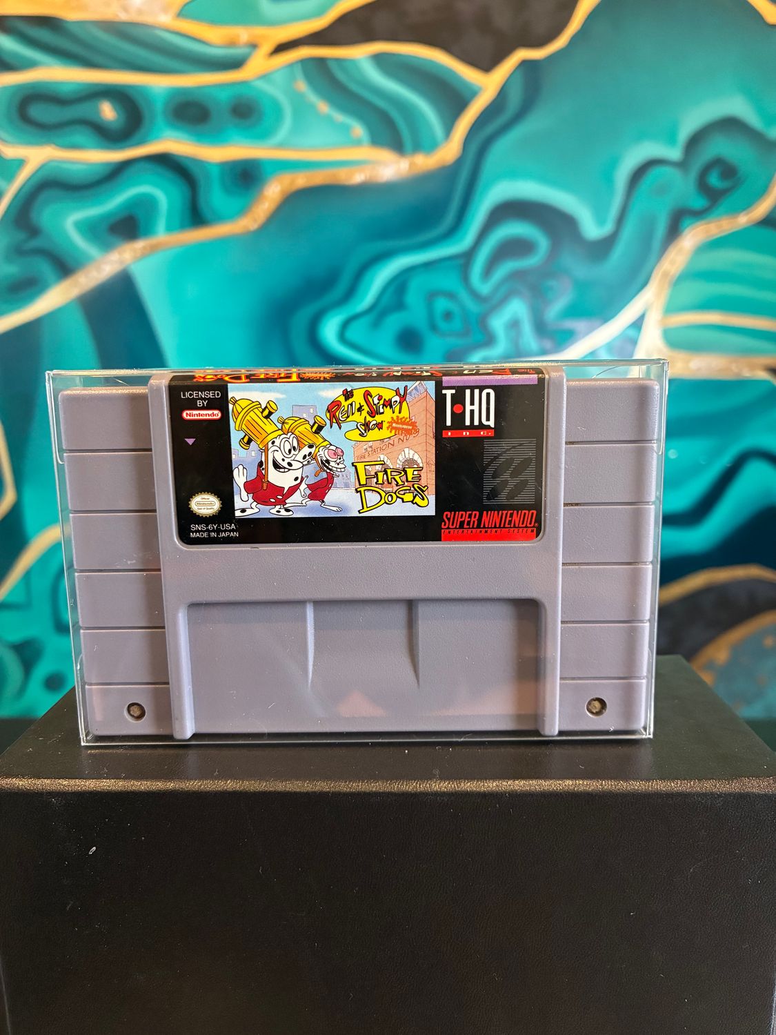 The Ren and Stimpy Show Fire Dogs  (SNES)