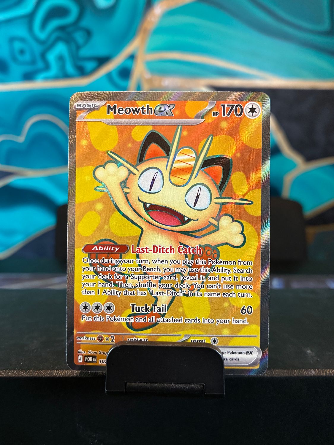 Meowth Ex  107/088 (PERFECT ORDER)