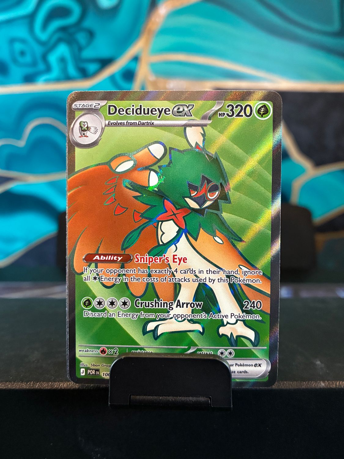 Decidueye Ex  100/088 (PERFECT ORDER)